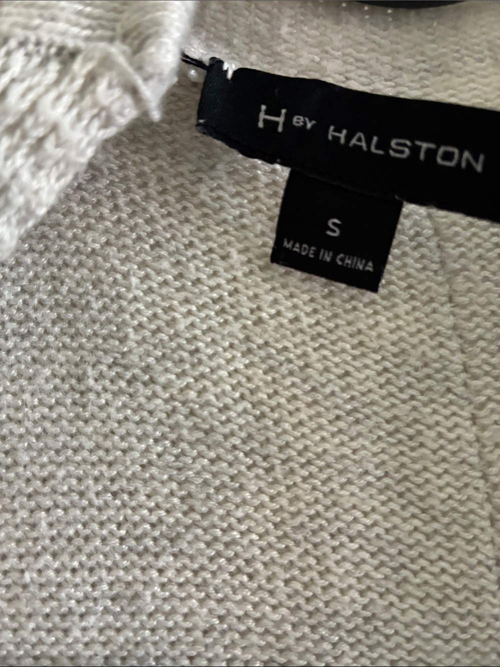 H by Halston Waterfall Open Vest Cardigan - Picture 3 of 4